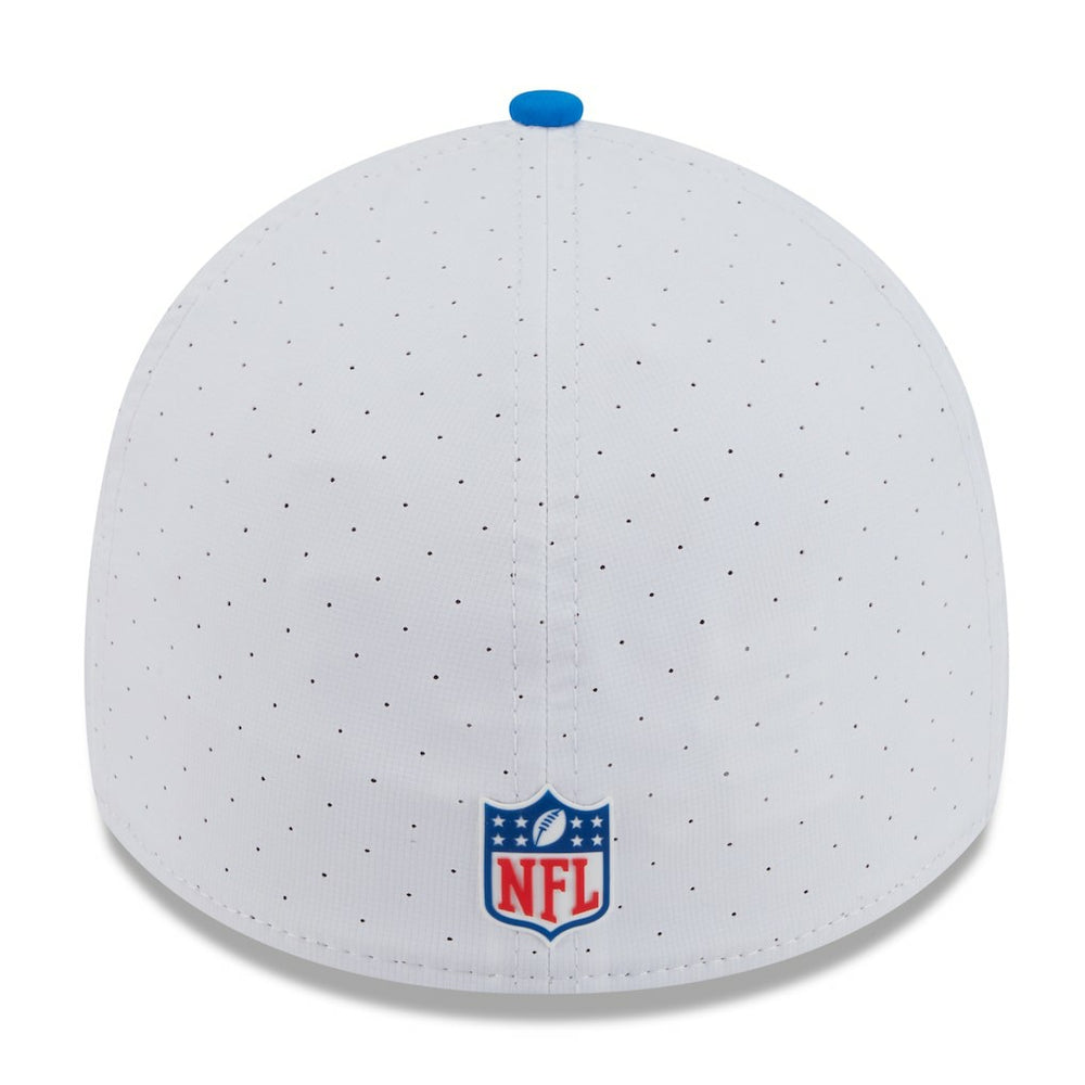 Detroit Lions New Era 2025 NFL Training Camp 39THIRTY Flex Hat - White/Blue - NFL