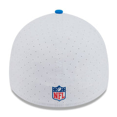 Detroit Lions New Era 2025 NFL Training Camp 39THIRTY Flex Hat - White/Blue - NFL