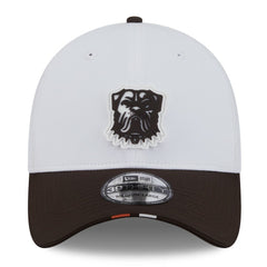 Cleveland Browns New Era 2025 NFL Training Camp 39THIRTY Flex Hat - White/Brown - NFL
