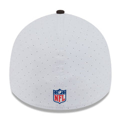 Cleveland Browns New Era 2025 NFL Training Camp 39THIRTY Flex Hat - White/Brown - NFL