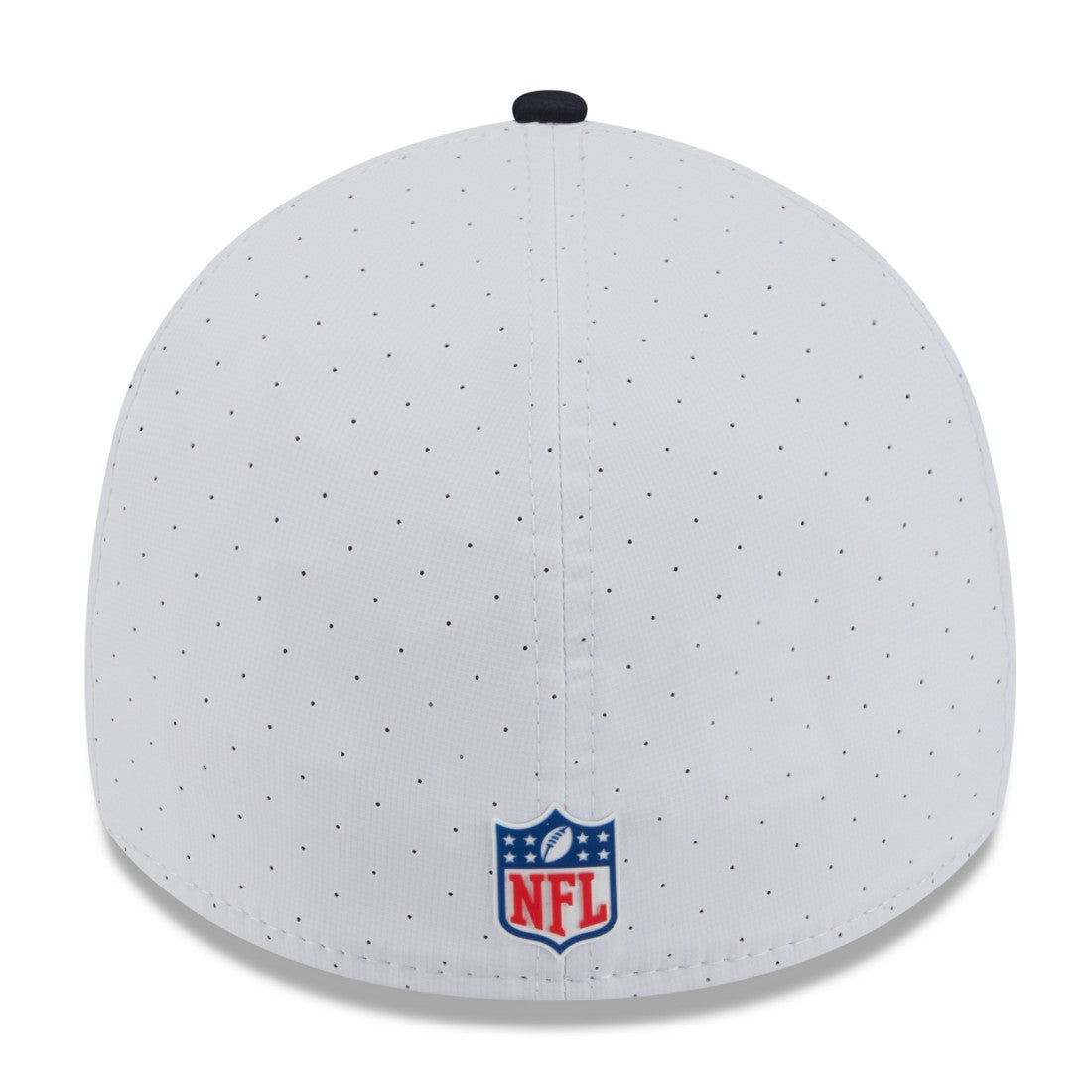 Houston Texans New Era 2025 NFL Training Camp 39THIRTY Flex Hat - White/Navy - NFL