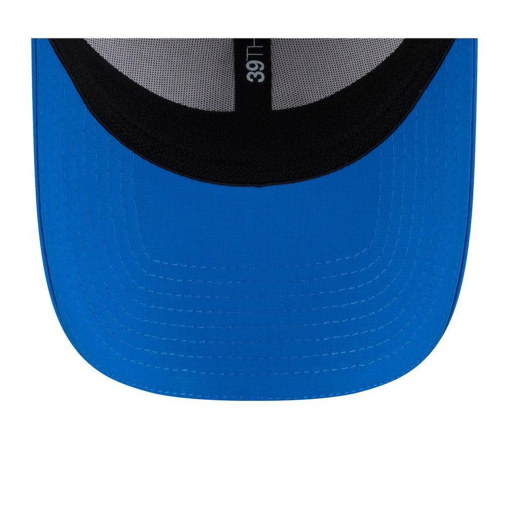 Detroit Lions New Era 2025 NFL Training Camp Throwback Logo 39THIRTY Flex Hat - White/Blue - NFL