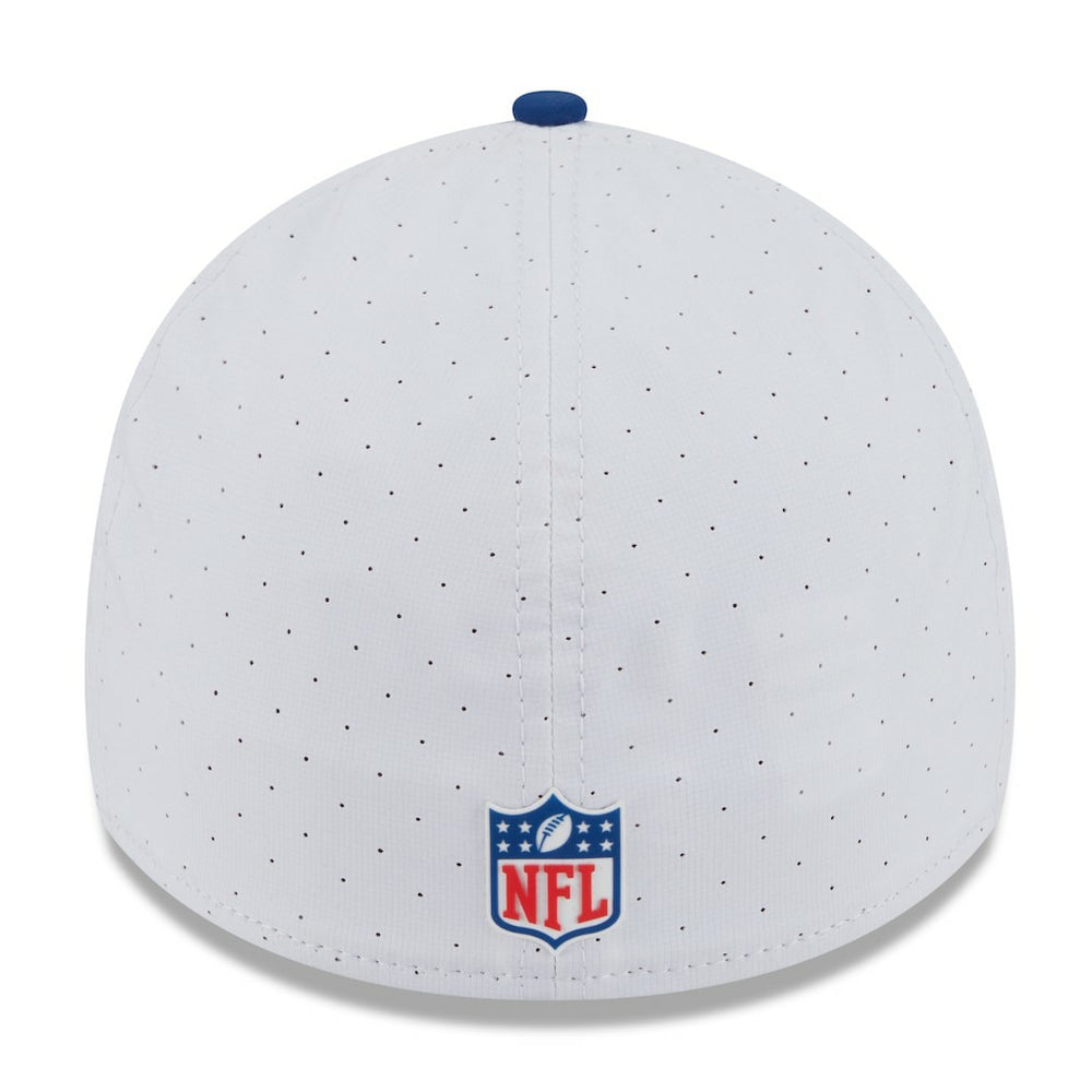 Indianapolis Colts New Era 2025 NFL Training Camp 39THIRTY Flex Hat - White/Royal - NFL
