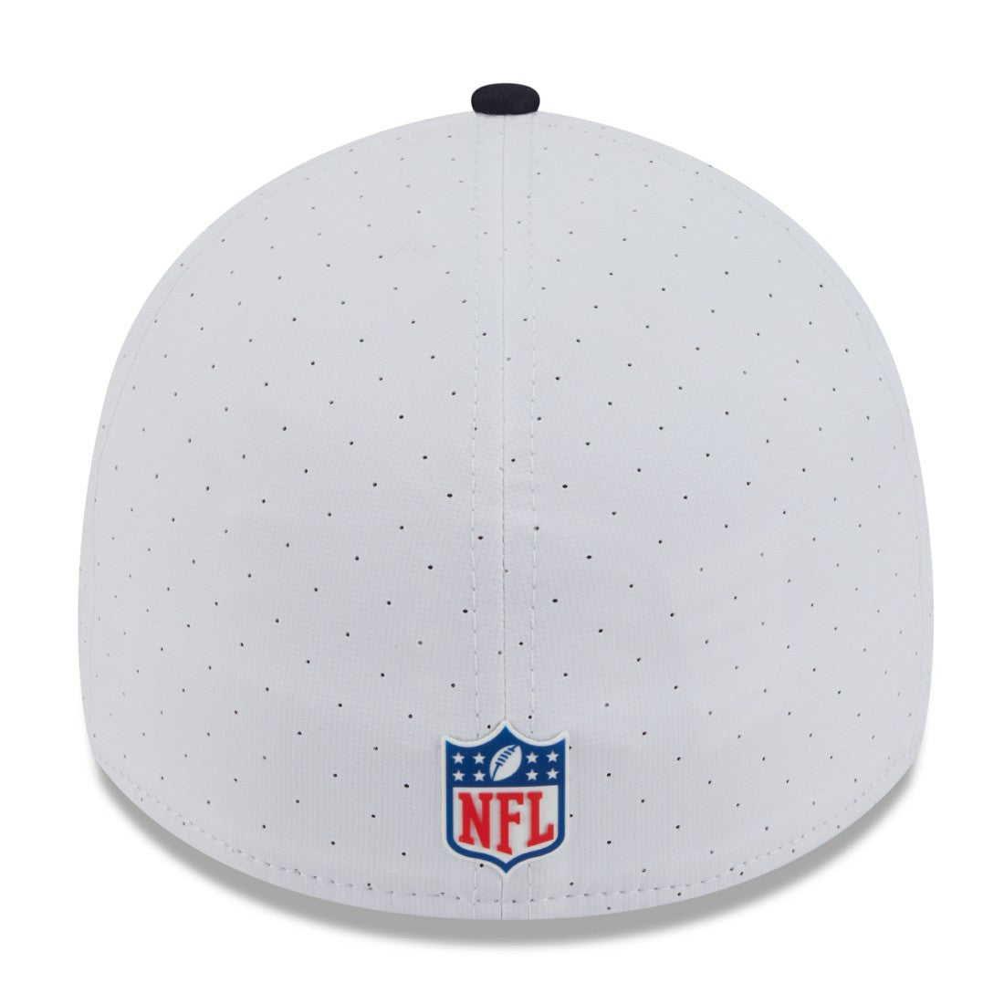 Houston Texans New Era 2025 NFL Training Camp 39THIRTY Flex Hat - White/Navy - NFL