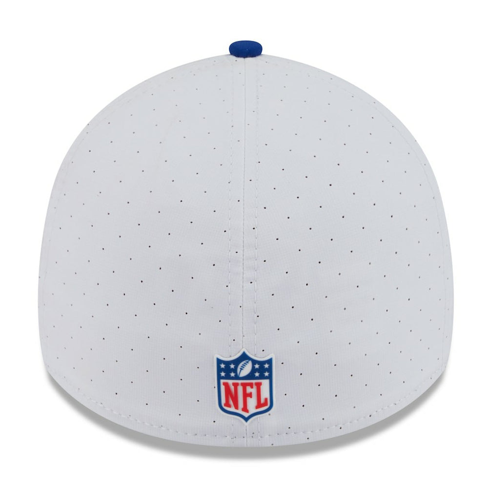 New York Giants New Era 2025 NFL Training Camp 39THIRTY Flex Hat - White/Royal - NFL