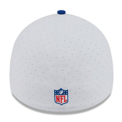 New York Giants New Era 2025 NFL Training Camp 39THIRTY Flex Hat - White/Royal - NFL