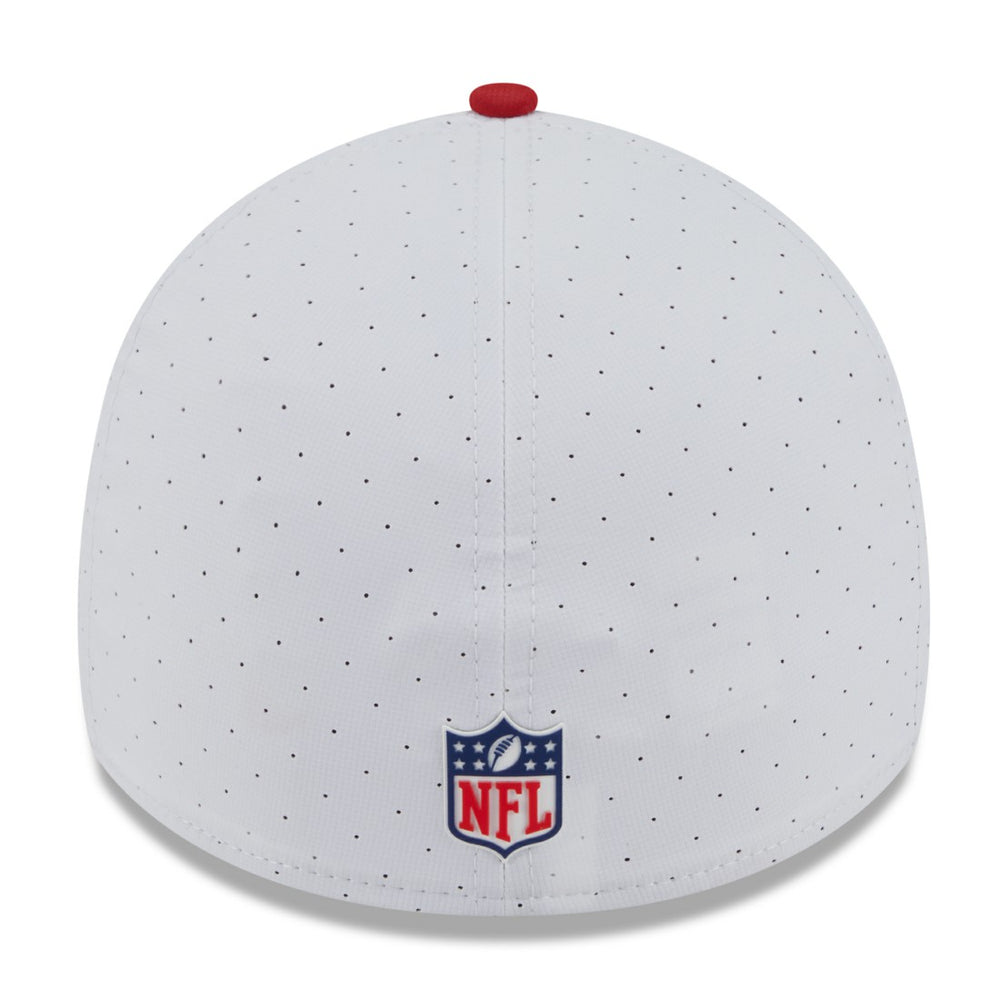 Tampa Bay Buccaneers New Era 2025 NFL Training Camp 39THIRTY Flex Hat - White/Red - NFL