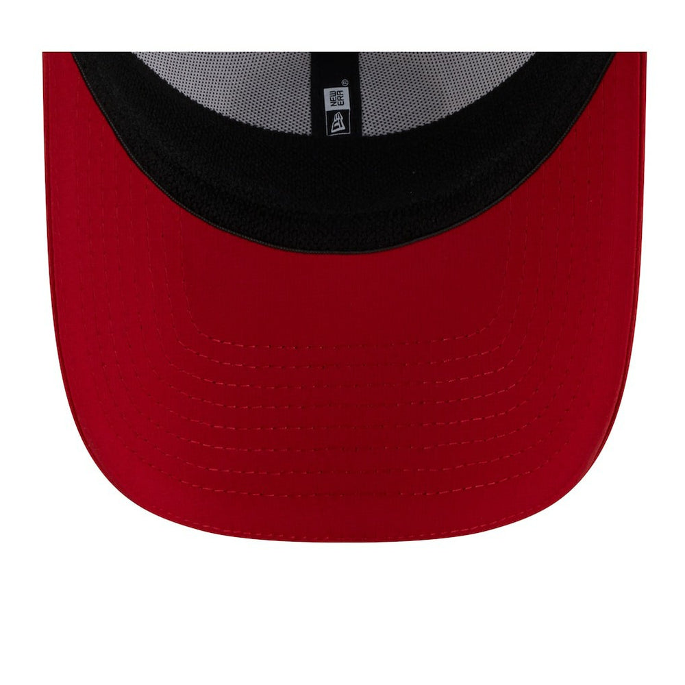 San Francisco 49ers New Era 2025 NFL Training Camp 39THIRTY Flex Hat - White/Scarlet - NFL