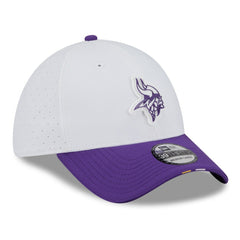 Minnesota Vikings New Era 2025 NFL Training Camp 39THIRTY Flex Hat - White/Purple - NFL