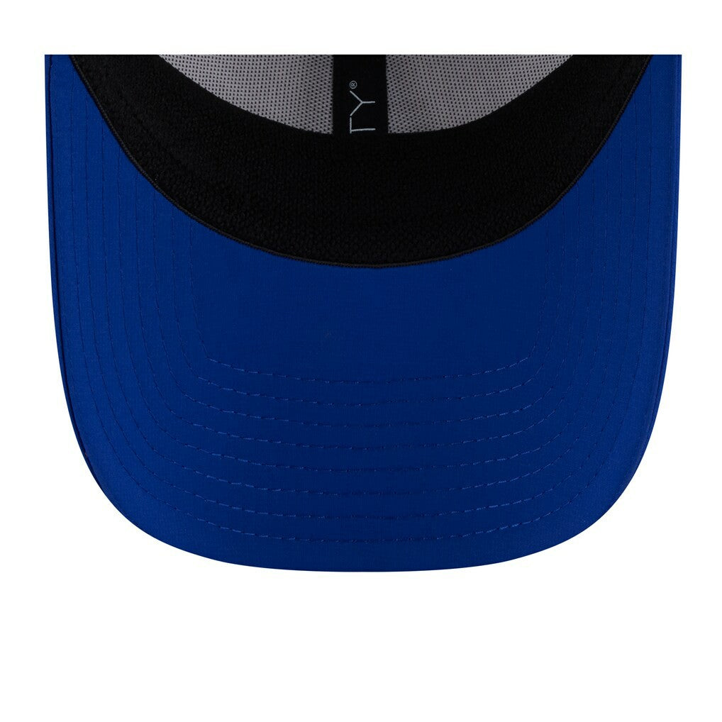 New England Patriots New Era 2025 NFL Training Camp Throwback Logo 39THIRTY Flex Hat - White/Royal - NFL