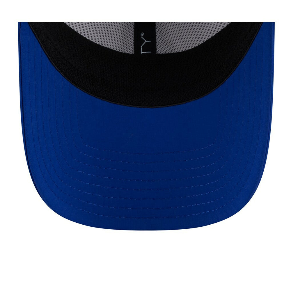 New England Patriots New Era 2025 NFL Training Camp Throwback Logo 39THIRTY Flex Hat - White/Royal - NFL
