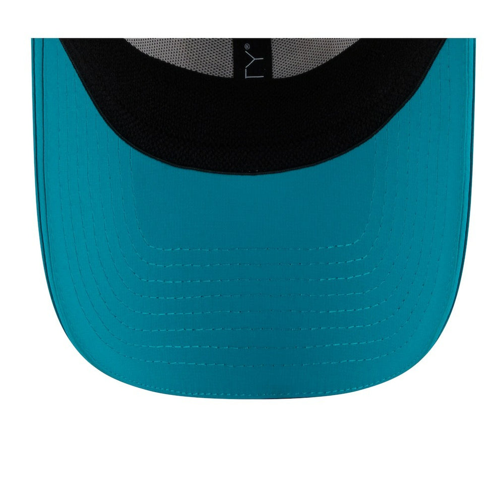 Miami Dolphins New Era 2025 NFL Training Camp 39THIRTY Flex Hat - White/Aqua - NFL