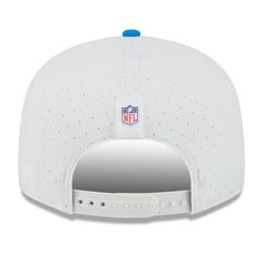 Detroit Lions New Era 2025 NFL Training Camp Split Panel 9FIFTY Snapback Hat - White/Blue - NFL