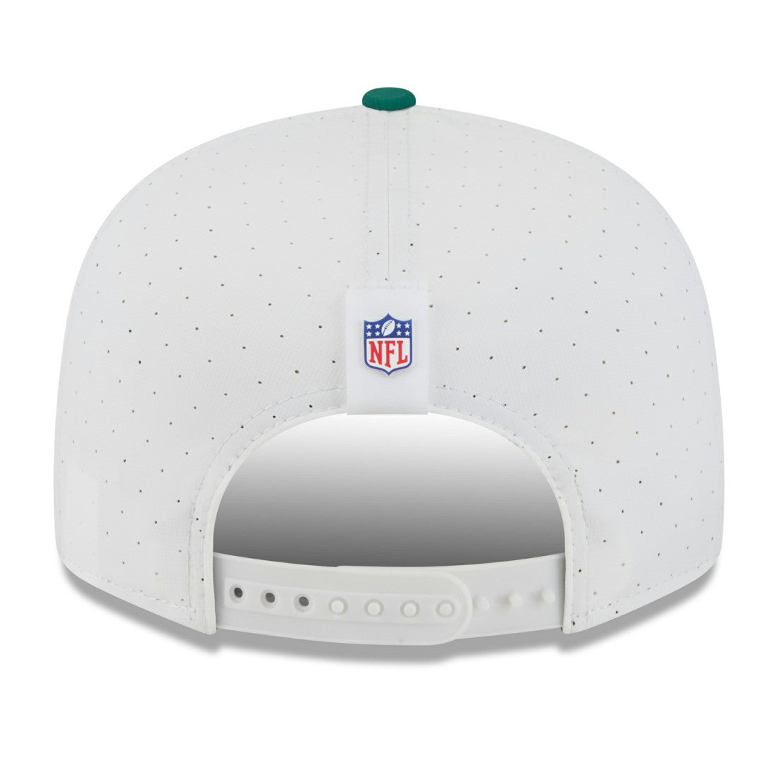 New York Jets New Era 2025 NFL Training Camp Split Panel 9FIFTY Snapback Hat - White/Green - NFL