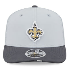 New Orleans Saints New Era 2025 NFL Training Camp 9SEVENTY Adjustable Hat - Gray/Graphite - NFL
