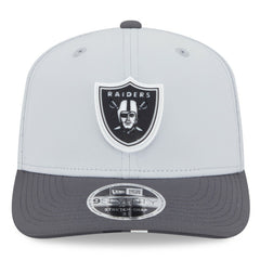 Las Vegas Raiders New Era 2025 NFL Training Camp 9SEVENTY Adjustable Hat - Gray/Graphite - NFL