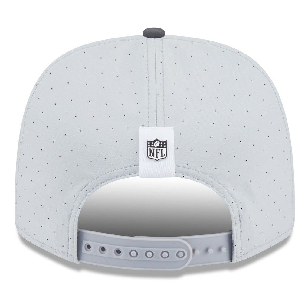 Las Vegas Raiders New Era 2025 NFL Training Camp 9SEVENTY Adjustable Hat - Gray/Graphite - NFL