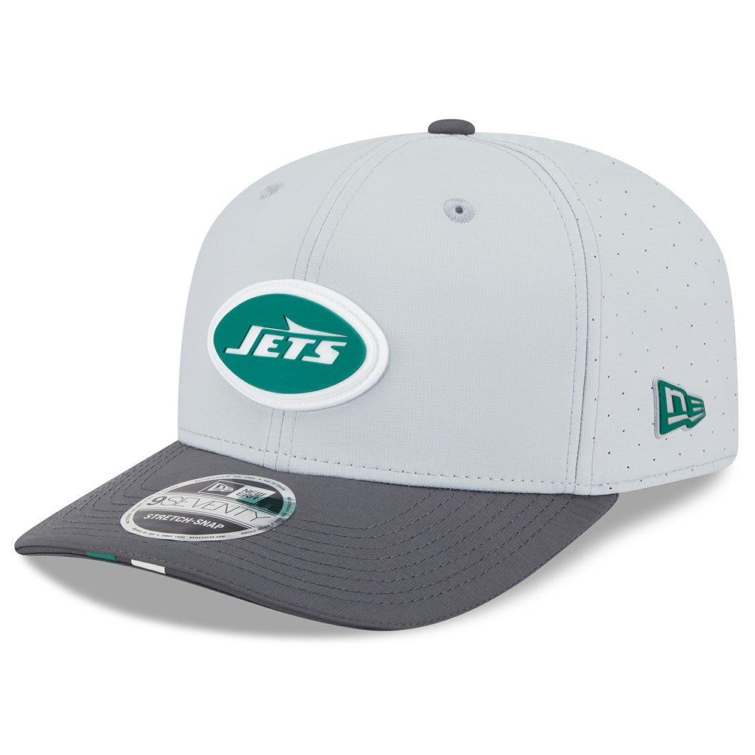 New York Jets New Era 2025 NFL Training Camp 9SEVENTY Adjustable Hat - Gray/Graphite - NFL