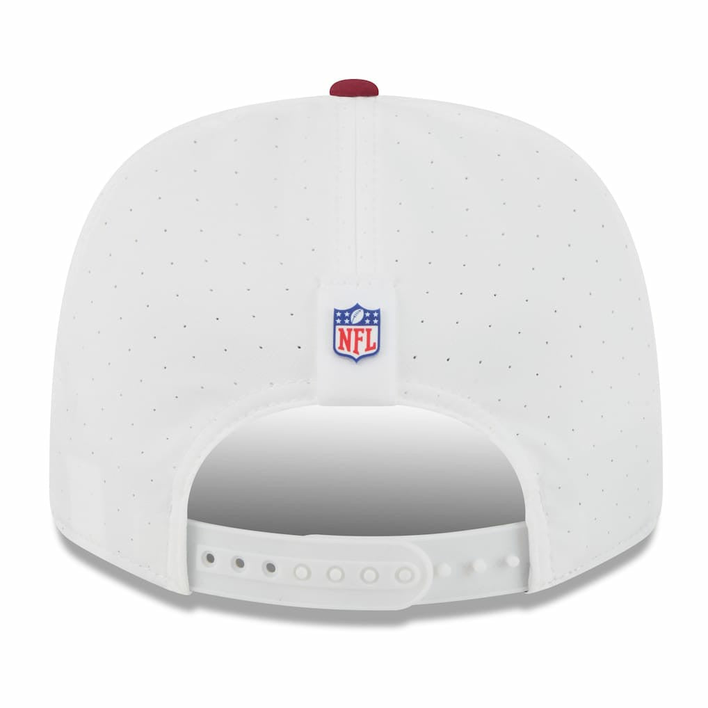 Washington Commanders New Era 2025 NFL Training Camp 9SEVENTY Adjustable Hat - White/Burgundy - NFL