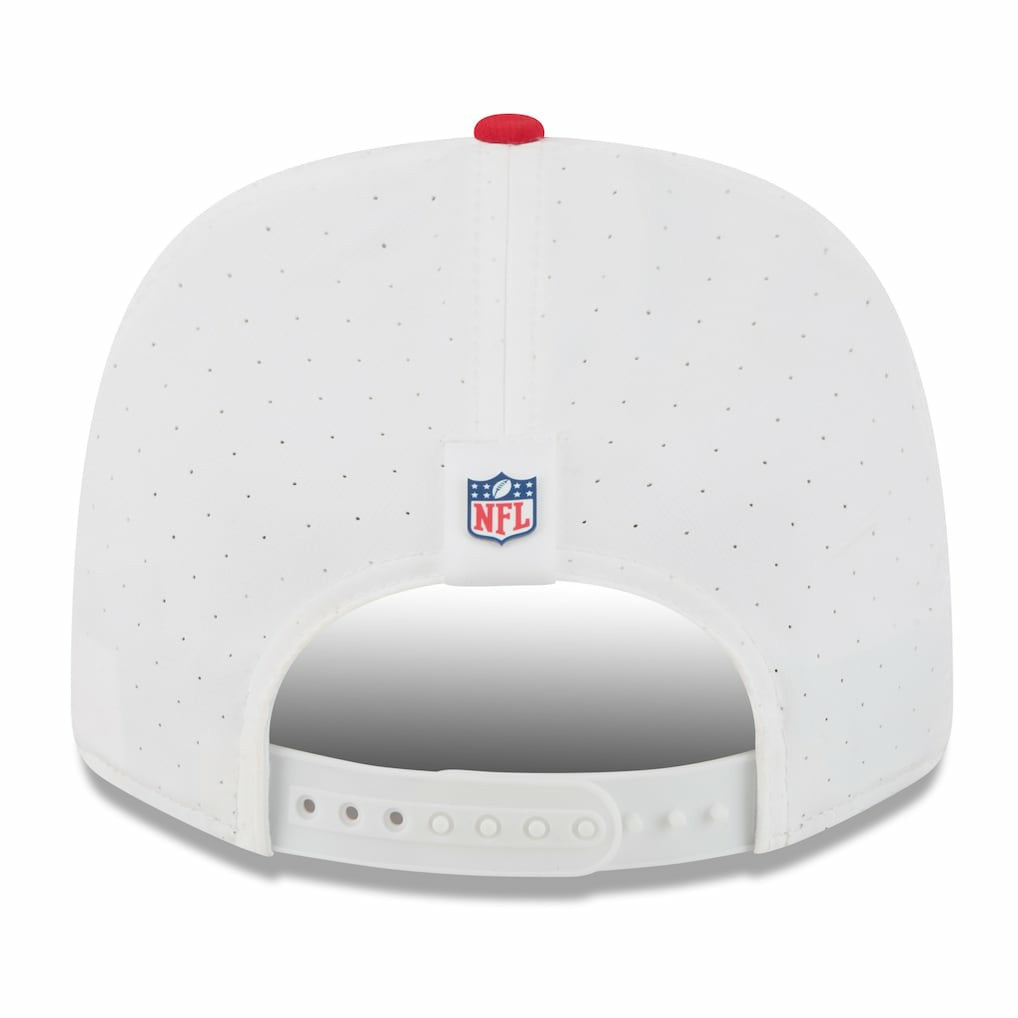 Kansas City Chiefs New Era 2025 NFL Training Camp 9SEVENTY Adjustable Hat - White/Red - NFL