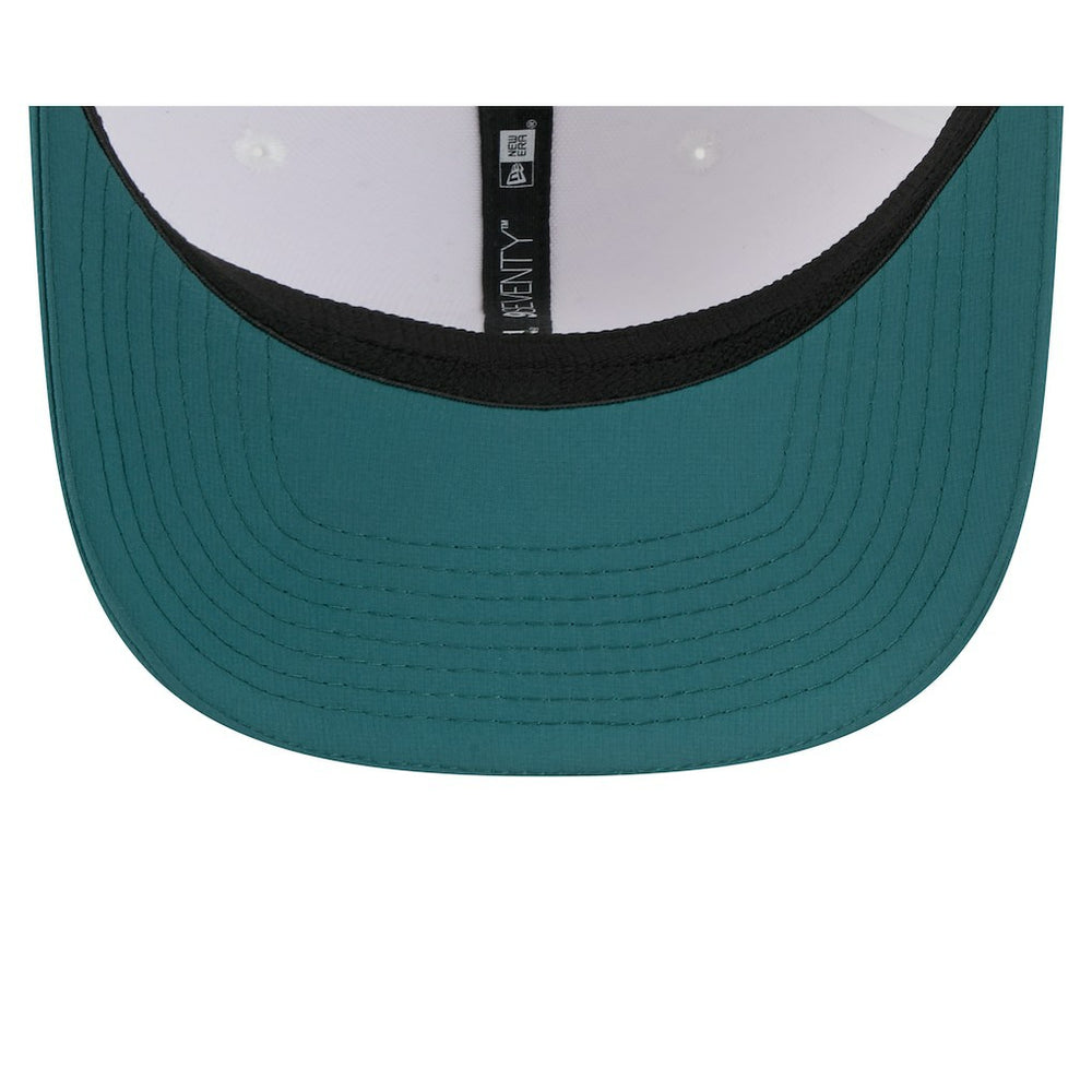Philadelphia Eagles New Era 2025 NFL Training Camp 9SEVENTY Adjustable Hat - White/Midnight Green - NFL