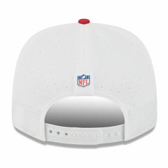 San Francisco 49ers New Era 2025 NFL Training Camp 9SEVENTY Adjustable Hat - White/Scarlet - NFL