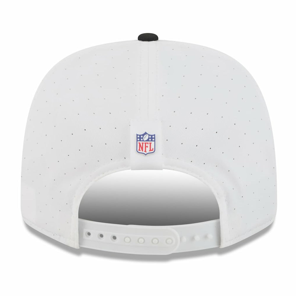 New Orleans Saints New Era 2025 NFL Training Camp 9SEVENTY Adjustable Hat - White/Black - NFL