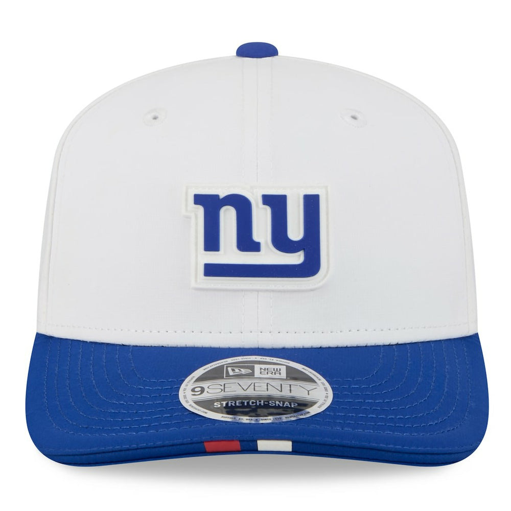 New York Giants New Era 2025 NFL Training Camp 9SEVENTY Adjustable Hat - White/Royal - NFL