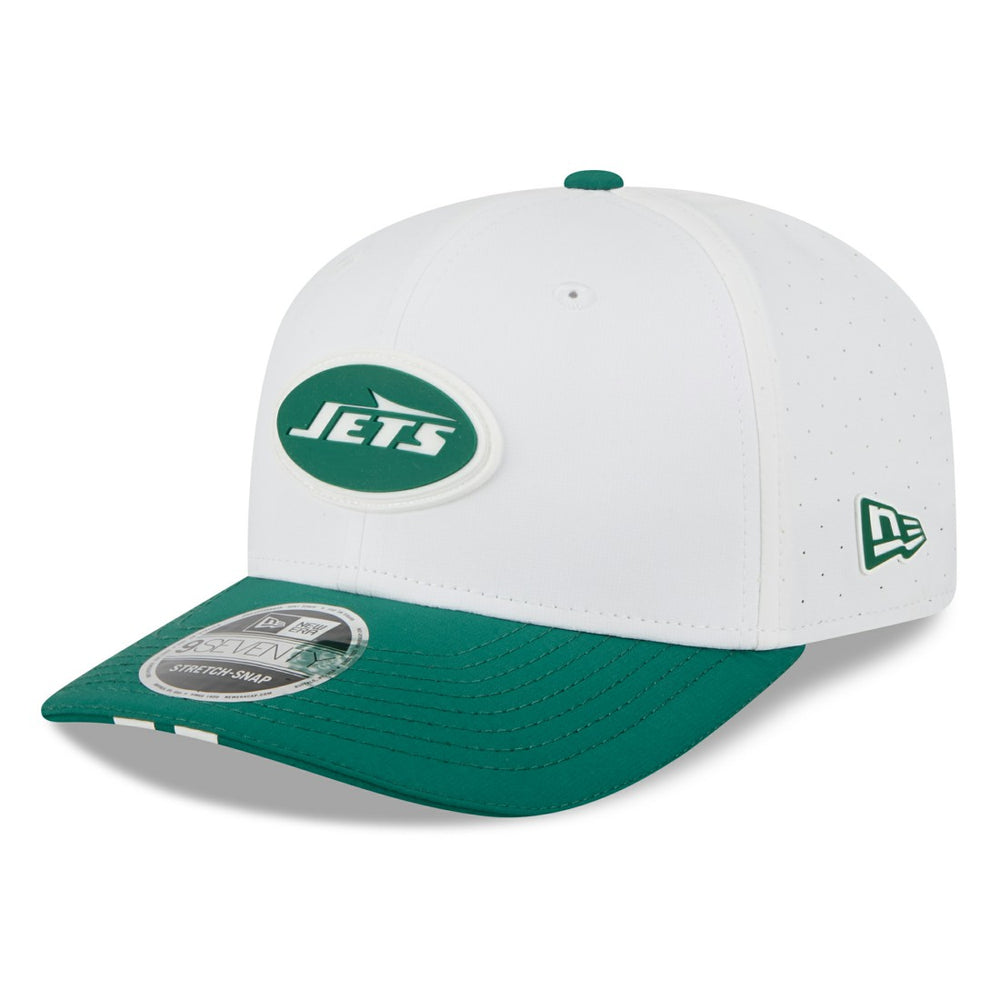 New York Jets New Era 2025 NFL Training Camp 9SEVENTY Adjustable Hat - White/Green - NFL