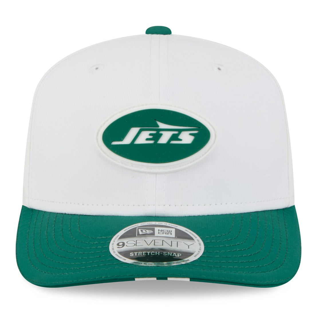 New York Jets New Era 2025 NFL Training Camp 9SEVENTY Adjustable Hat - White/Green - NFL