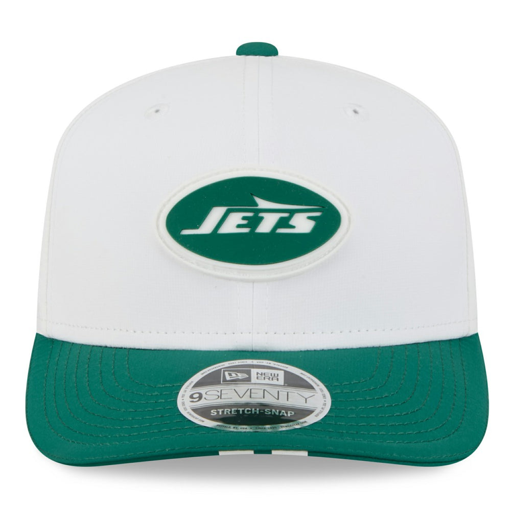 New York Jets New Era 2025 NFL Training Camp 9SEVENTY Adjustable Hat - White/Green - NFL