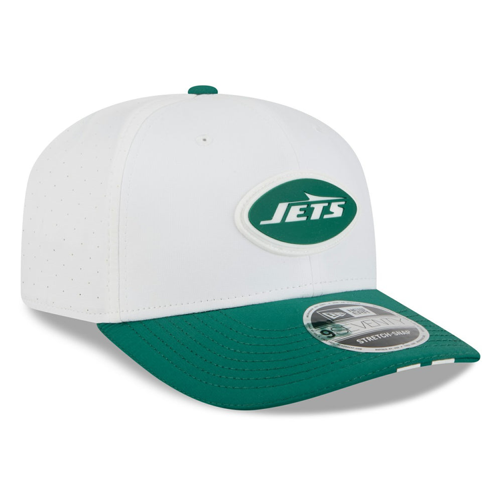 New York Jets New Era 2025 NFL Training Camp 9SEVENTY Adjustable Hat - White/Green - NFL