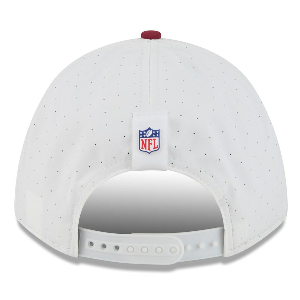 Washington Commanders New Era 2025 NFL Training Camp A-Frame 9FORTY Adjustable Hat - White/Burgundy - NFL