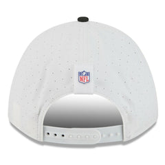 Las Vegas Raiders New Era 2025 NFL Training Camp A-Frame 9FORTY Adjustable Hat - White/Black - NFL