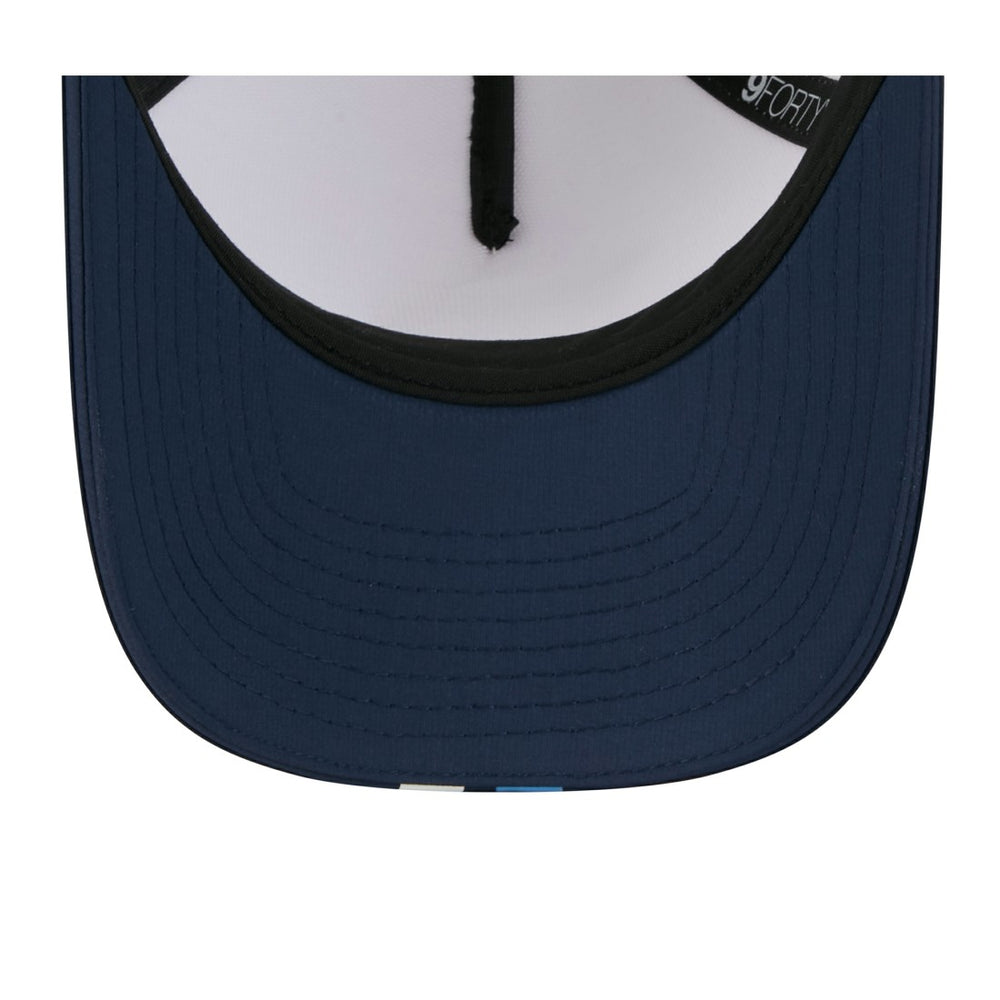 Tennessee Titans New Era 2025 NFL Training Camp A-Frame 9FORTY Adjustable Hat - White/Navy - NFL