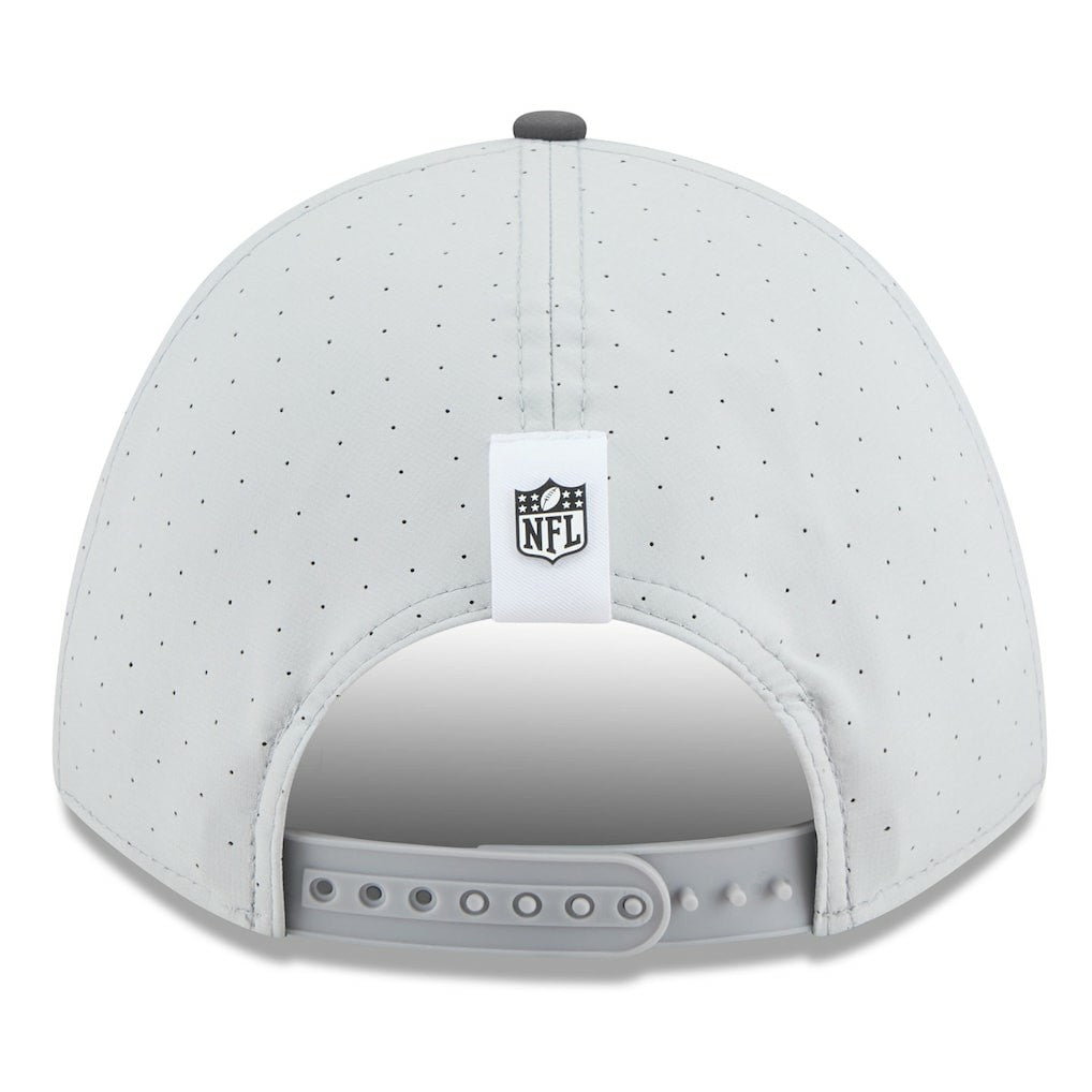 Jacksonville Jaguars New Era 2025 NFL Training Camp A-Frame 9FORTY Adjustable Hat - Gray/Graphite - NFL