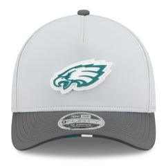 Philadelphia Eagles New Era 2025 NFL Training Camp A-Frame 9FORTY Adjustable Hat - Gray/Graphite - NFL