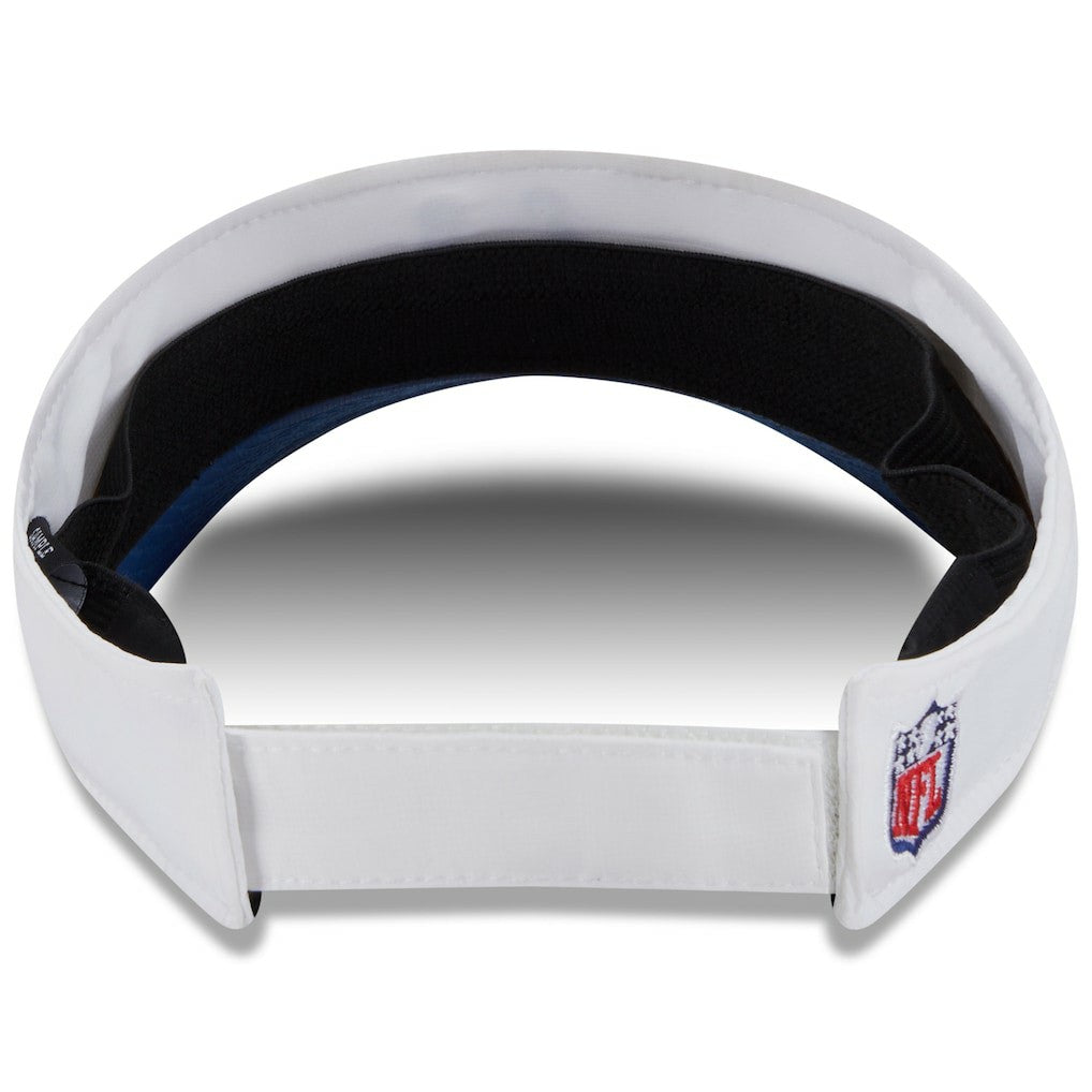 Indianapolis Colts New Era 2025 NFL Training Camp Adjustable Visor - White/Royal - NFL