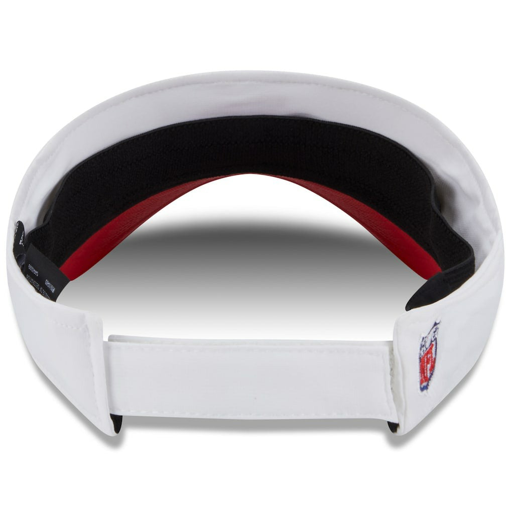 Kansas City Chiefs New Era 2025 NFL Training Camp Adjustable Visor - White/Red - NFL