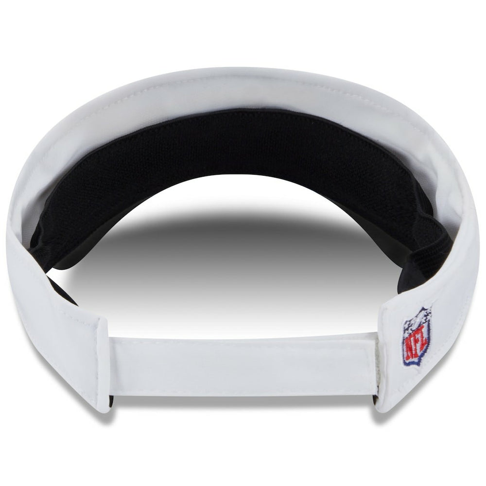 Las Vegas Raiders New Era 2025 NFL Training Camp Adjustable Visor - White/Black - NFL