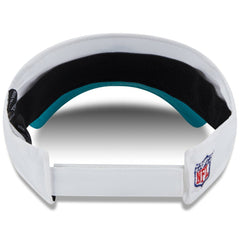Miami Dolphins New Era 2025 NFL Training Camp Adjustable Visor - White/Aqua - NFL