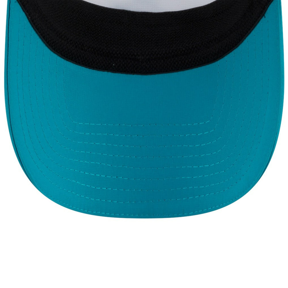 Miami Dolphins New Era 2025 NFL Training Camp Adjustable Visor - White/Aqua - NFL