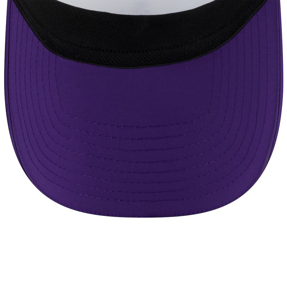 Minnesota Vikings New Era 2025 NFL Training Camp Adjustable Visor - White/Purple - NFL