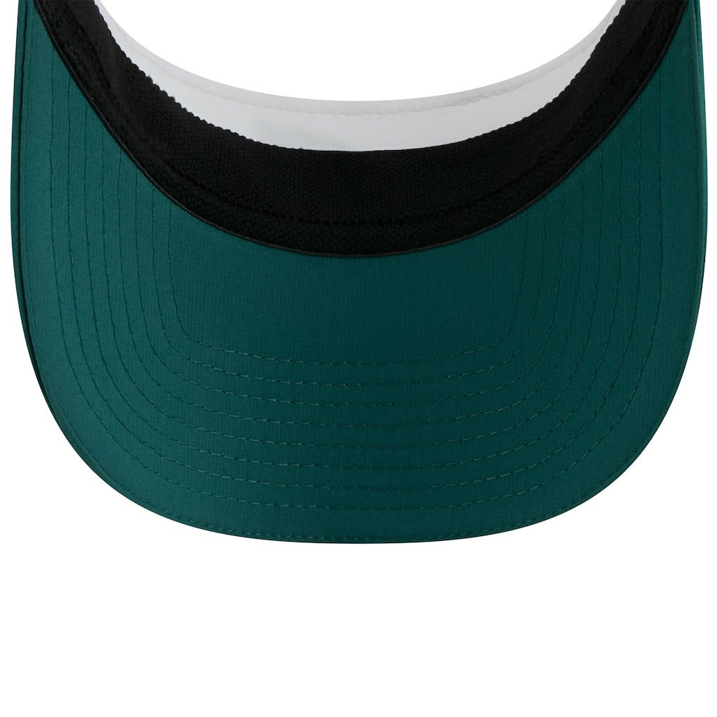 Philadelphia Eagles New Era 2025 NFL Training Camp Adjustable Visor - White/Midnight Green - NFL