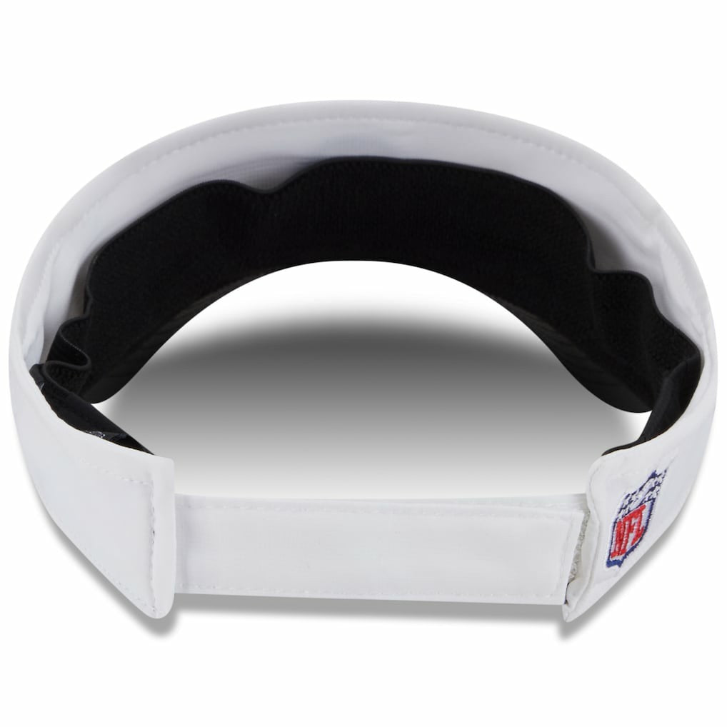 Pittsburgh Steelers New Era 2025 NFL Training Camp Adjustable Visor - White/Black - NFL