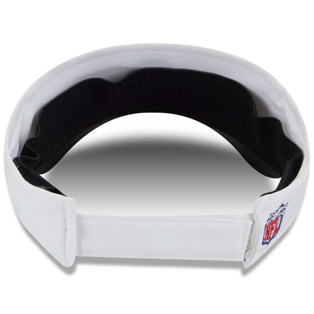 Pittsburgh Steelers New Era 2025 NFL Training Camp Adjustable Visor - White/Black - NFL