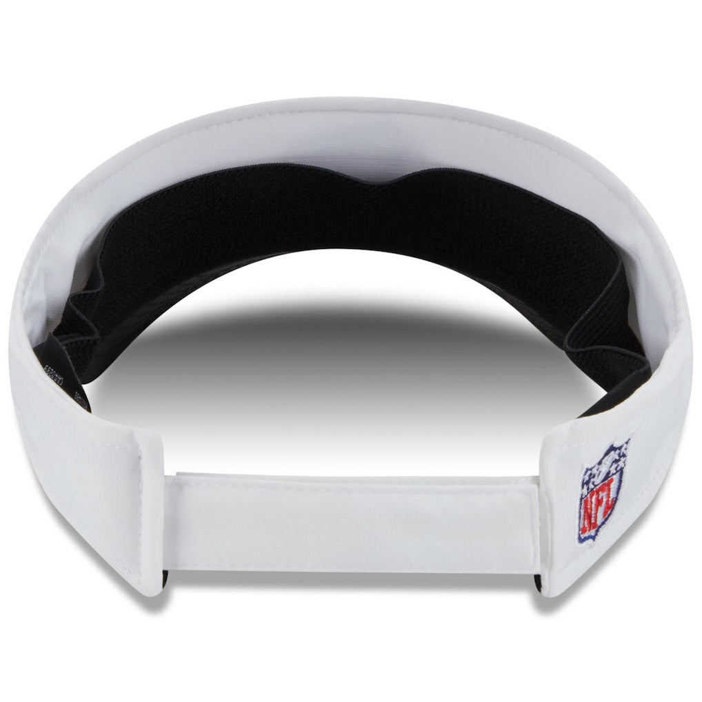 Baltimore Ravens New Era 2025 NFL Training Camp Adjustable Visor - White/Black - NFL