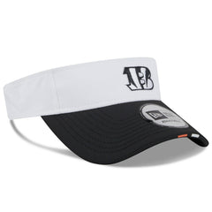 Cincinnati Bengals New Era 2025 NFL Training Camp Adjustable Visor - White/Black - NFL