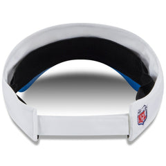 Detroit Lions New Era 2025 NFL Training Camp Adjustable Visor - White/Blue - NFL