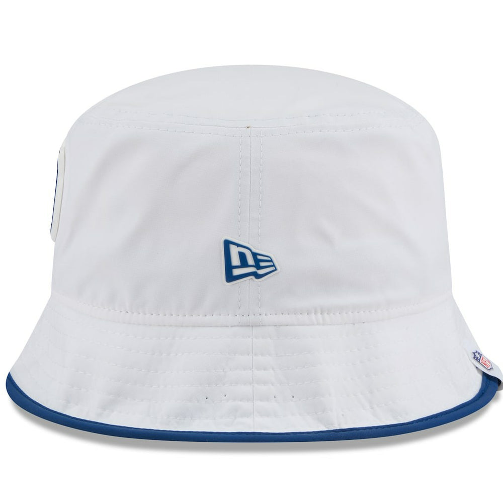 Indianapolis Colts New Era 2025 NFL Training Camp Stretch Bucket Hat - White - NFL